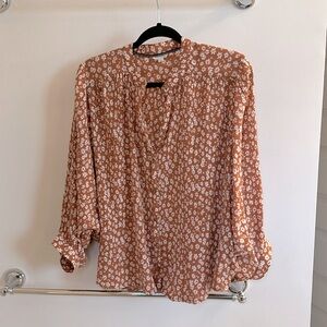 Anthropologie Pilcro The Sidney Batwing Top S Women's Casual Floral